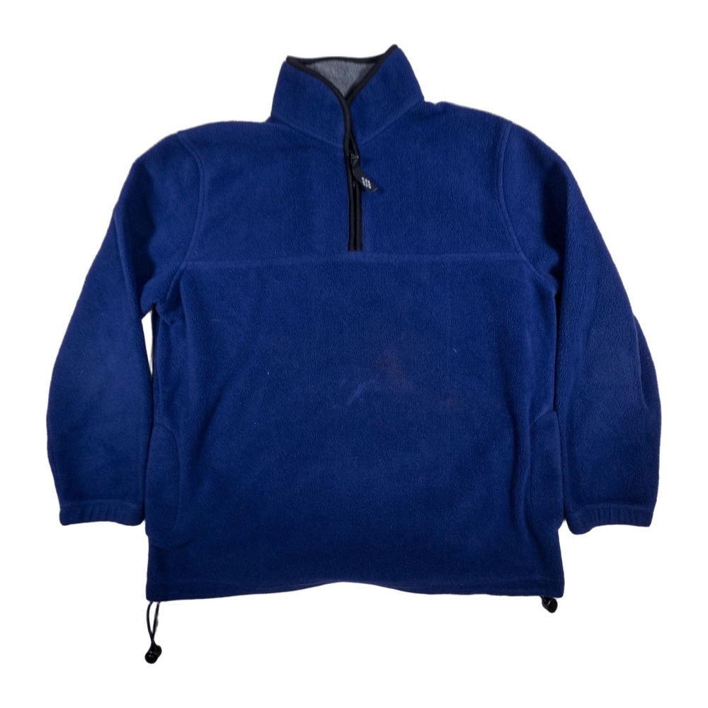 Alpine Tek by Palmetto's‎ Fleece Pullover Jacket Blue Size Medium Mens